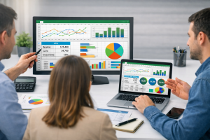 Dashboards com Excel